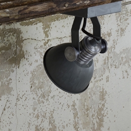 BROOKLYN 1 <br> LED grå væg- eller loftlampe