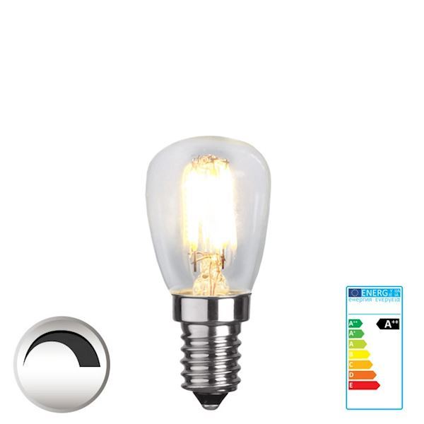 E14 Minipære LED  <br> 80Ra 2,8W 2700k
