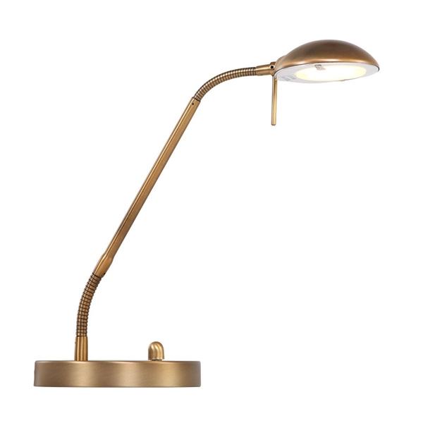 BIRON <br> bordlampe bronze LED