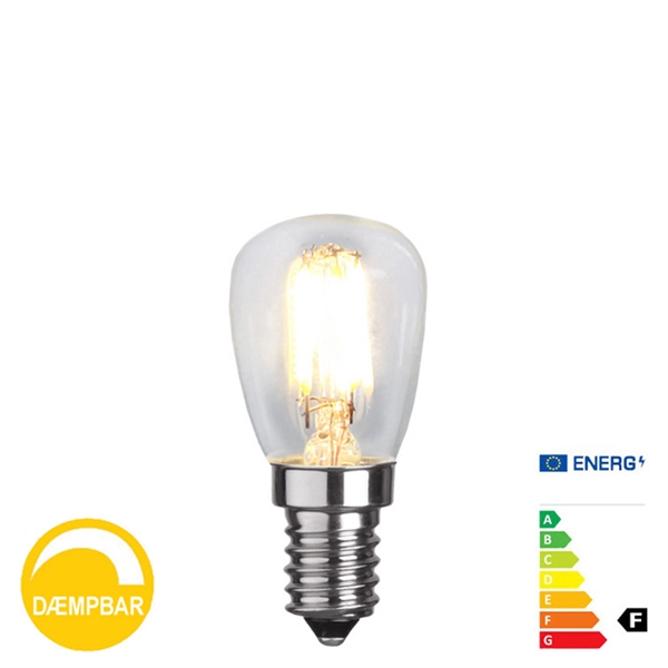 E14 Minipære LED  <br> 80Ra 2,8W 2700k